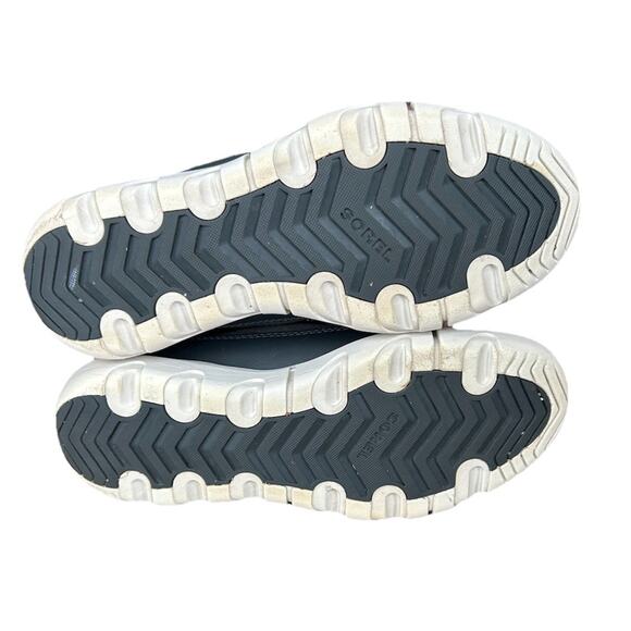 Sorel Winter Boots Womens Size 7.5 Explorer Joan Gray Suede Faux Fur Waterproof - Picture 11 of 11